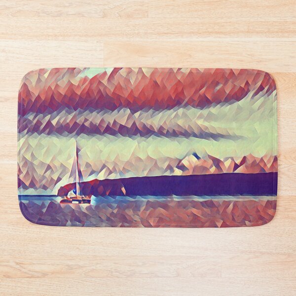 Item preview, Sailboat Kaho'olawe designed and sold by Scurvy Dawg Design.