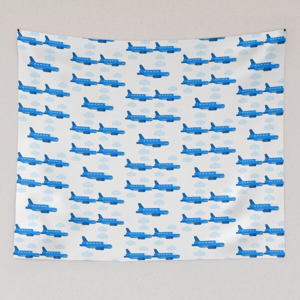 Item preview, Kids aeroplane and clouds designed and sold by ArtsOfWonder.