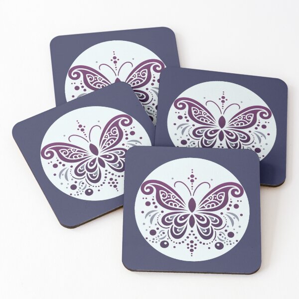 Item preview, Hearts of butterflies designed and sold by ZulryLifestyles.