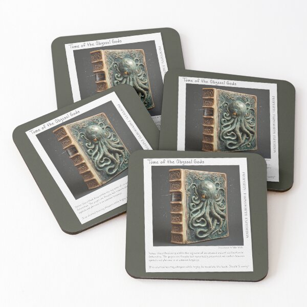 Item preview, Tome of the Abyssal Gods, Dame Julia Farnsworth Book Expeditions designed and sold by Playing In Mud.