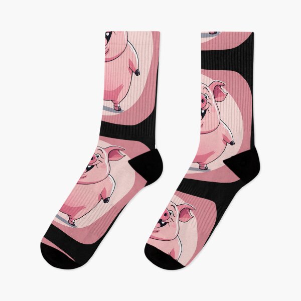 Item preview, Pig, Smiling Pork, Chop designed and sold by Aquillashop.