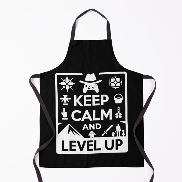 Item preview, Keep Calm and Level Up designed and sold by Frank Ring.