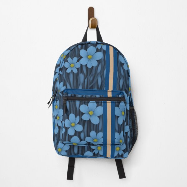 Item preview, Symmetry of Deep Blue Forget-Me-Not Flowers designed and sold by AmuraLumina.