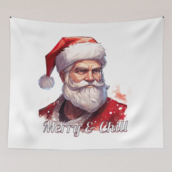 Item preview, Merry & Chill Modern Santa designed and sold by KimRG.