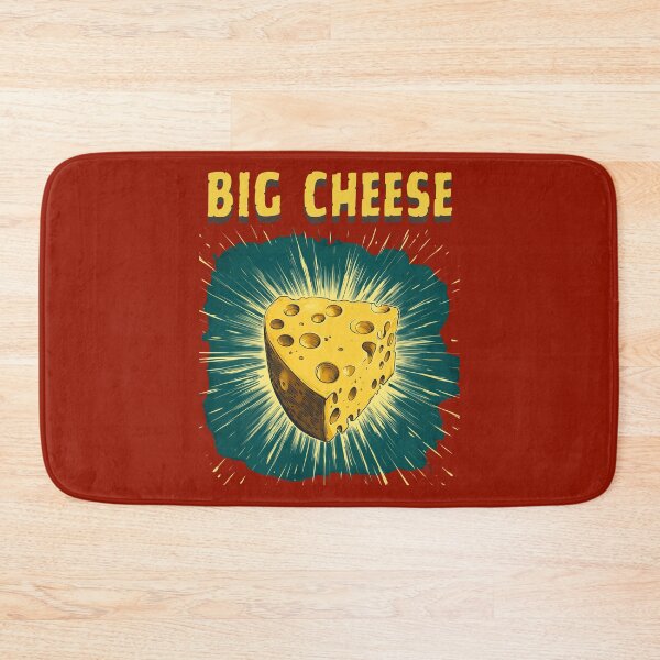 Aperçu de l'œuvre CADEAU DE FROMAGE AMUSANT POUR LES AMATEURS DE FROMAGE BIG BOSS créée et vendue par NikoDeeko.