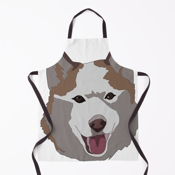 Item preview, Copy of Red Siberian Husky Alaskan malamute mix  designed and sold by LeahcarsArt.