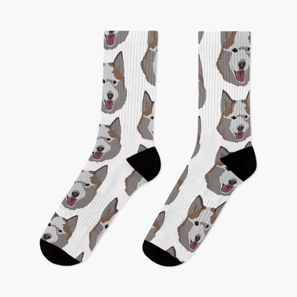 Item preview, Copy of Red Siberian Husky Alaskan malamute mix  designed and sold by LeahcarsArt.
