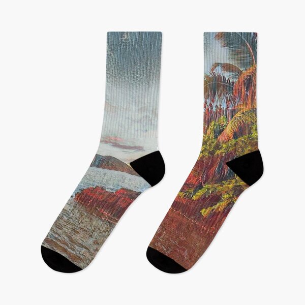 Item preview, Makena Landing Fall Vibes designed and sold by Scurvy Dawg Design.