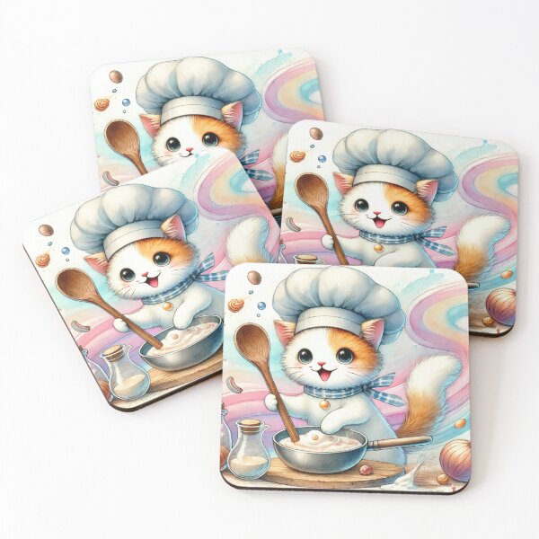 Item preview, Cooking With The Magical Chef Kitty! designed and sold by NoelaniArt.
