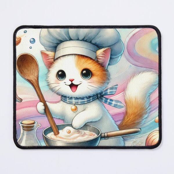 Item preview, Cooking With The Magical Chef Kitty! designed and sold by NoelaniArt.