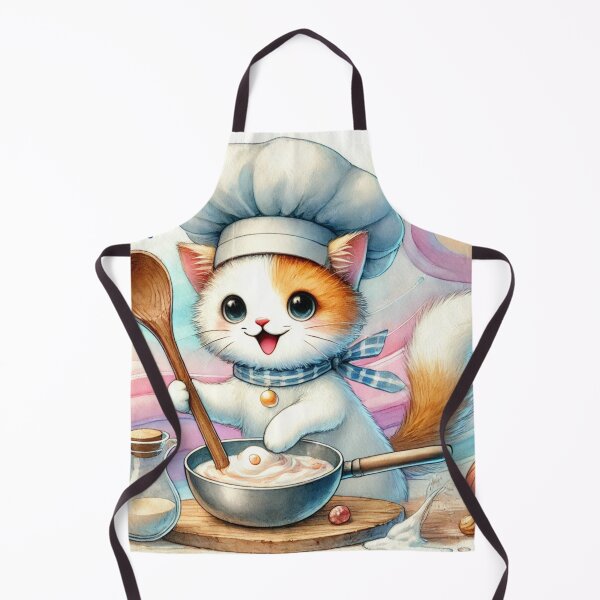 Item preview, Cooking With The Magical Chef Kitty! designed and sold by NoelaniArt.