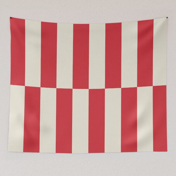 Item preview, Duo II - Red and Cream Stripes designed and sold by GalaxyEyes.