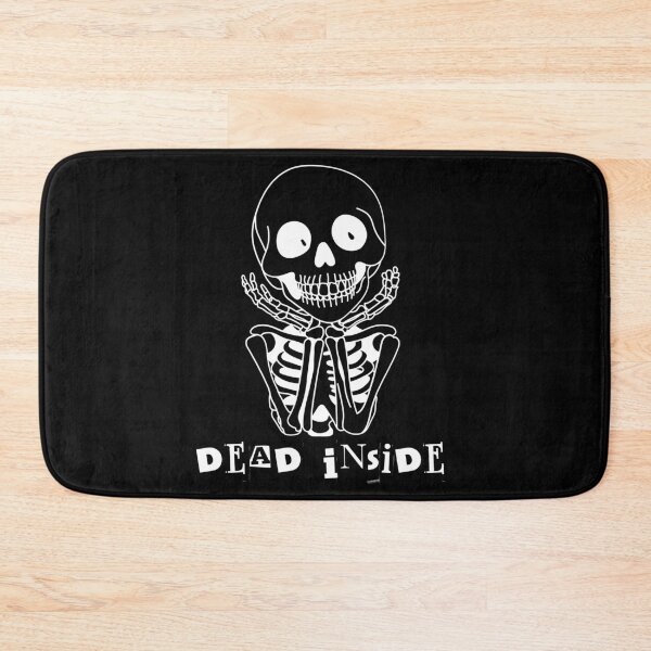 Item preview, dead inside bored skeleton cute designed and sold by Chambermuzic.