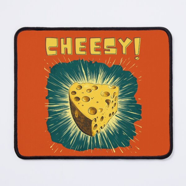 Aperçu de l'œuvre CADEAU DE FROMAGE AMUSANT POUR AMATEURS DE FROMAGE créée et vendue par NikoDeeko.