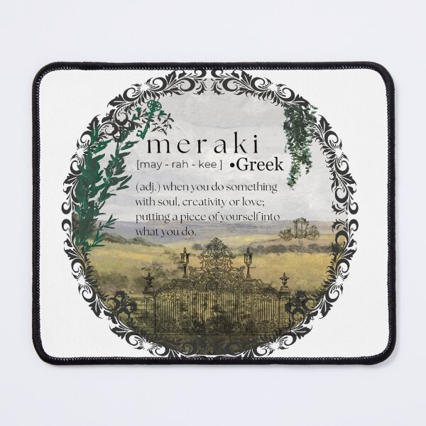 Item preview, Whimsical Gateways to Creativity, Soulful Expression, Timeless Beauty, Meraki Moments designed and sold by lil-cherry28.