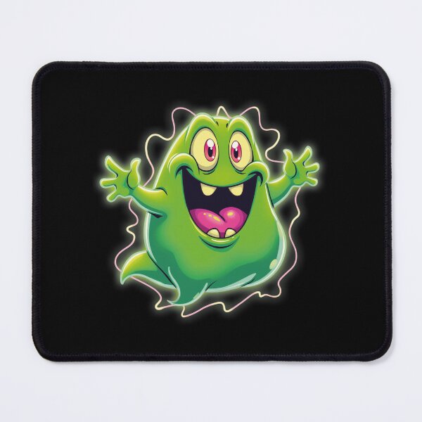 Item preview, Neon ghost-Ghostbusters Slimer designed and sold by Krasnovaovaova.
