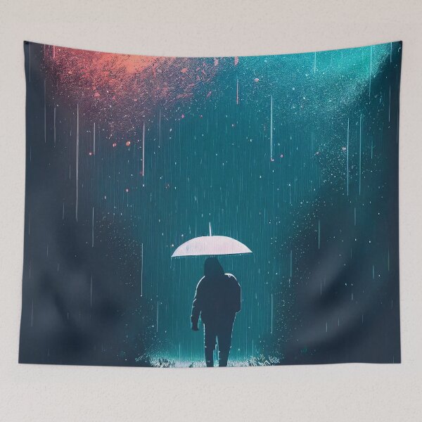 Item preview, Rain walker designed and sold by TrendyArtInk.