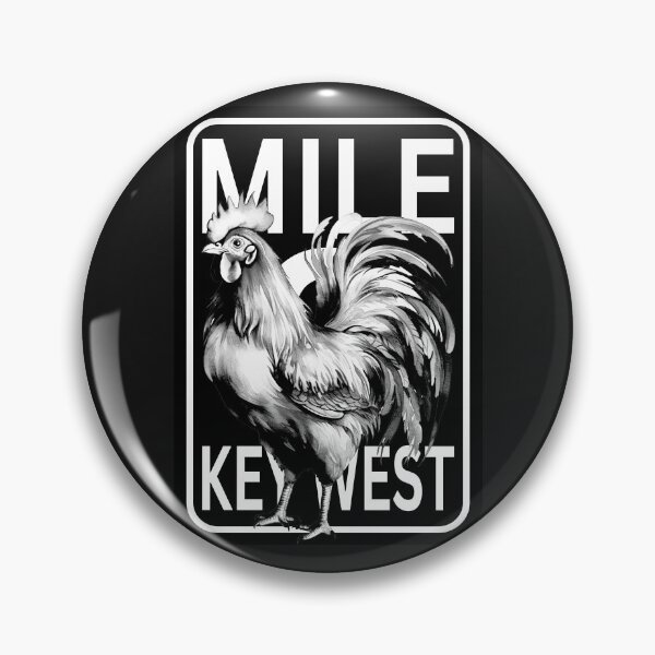 Item preview,  Key West  rooster and mile highway marker 0 florida designed and sold by erozzz.