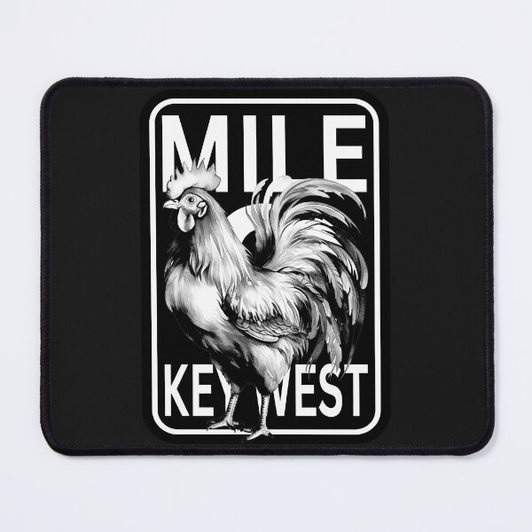Item preview,  Key West  rooster and mile highway marker 0 florida designed and sold by erozzz.