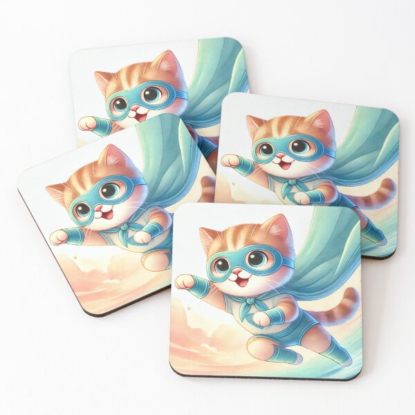 Item preview, Come Fly With Ginger The Super Hero Cat! designed and sold by NoelaniArt.
