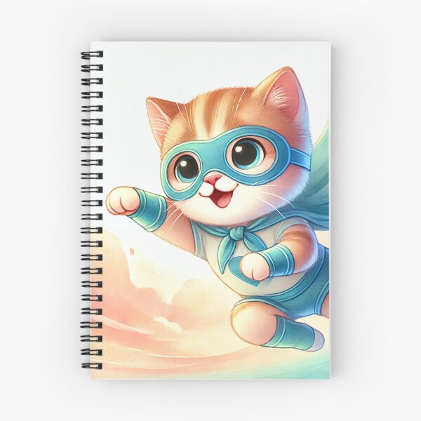 Item preview, Come Fly With Ginger The Super Hero Cat! designed and sold by NoelaniArt.