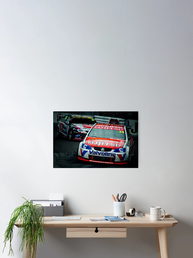 Thumbnail 2 of 3, Poster, Car Racing designed and sold by Kana Photography.