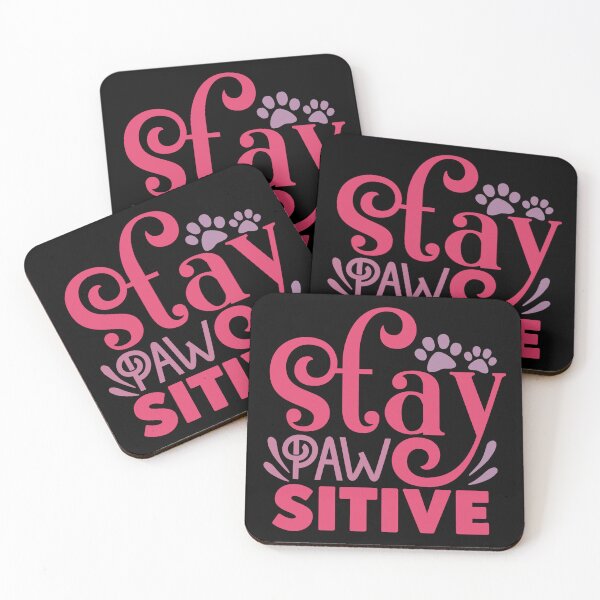 Item preview, Stay Pawsitive designed and sold by PetSafari.