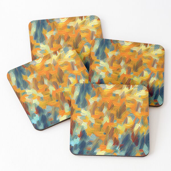 Item preview, Abstract foliage pattern designed and sold by TrendyArtInk.