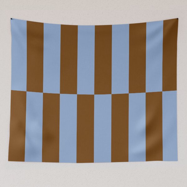 Item preview, Duo II - Brown and Blue Stripes designed and sold by GalaxyEyes.