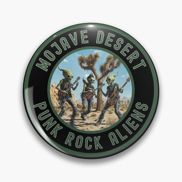 Item preview, Mojave Desert Punk Rock Aliens designed and sold by MojaveTradePost.