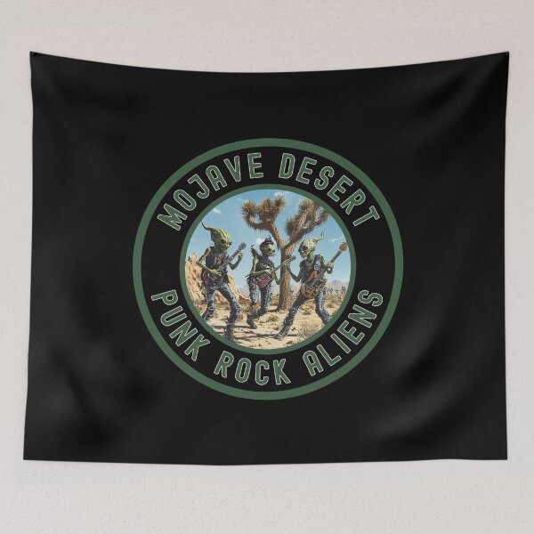 Item preview, Mojave Desert Punk Rock Aliens designed and sold by MojaveTradePost.