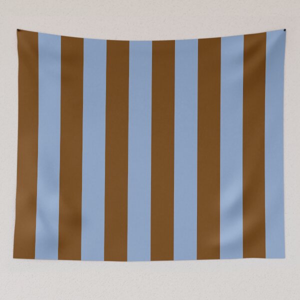 Item preview, Duo I - Brown and Blue Stripes designed and sold by GalaxyEyes.