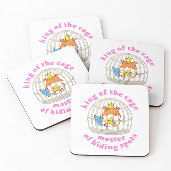 Item preview, Hamster. King of the cage, master of hiding spots! designed and sold by RainbowProjects.