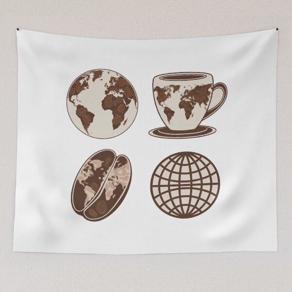 Item preview, Copia de Coffee Universe: Aromatic Planets designed and sold by hassanimarket7.