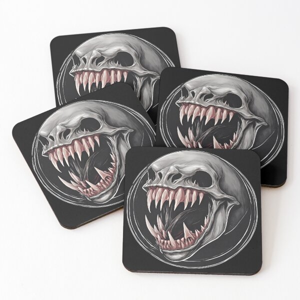 Item preview, Alien Monster Skull designed and sold by Aquillashop.