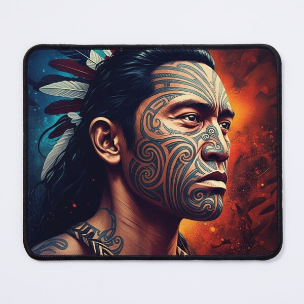 Item preview, A Maori warrior #3 designed and sold by Doug Healey .