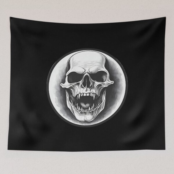 Item preview, Monster Vampire Skull designed and sold by Aquillashop.