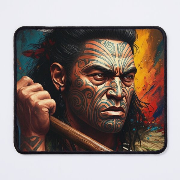 Item preview, A Maori warrior #4 designed and sold by Doug Healey .