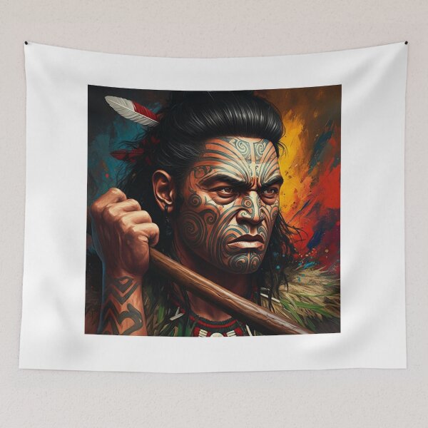 Item preview, A Maori warrior #4 designed and sold by Doug Healey .