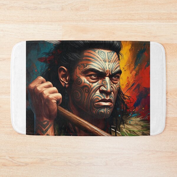 Item preview, A Maori warrior #4 designed and sold by Doug Healey .