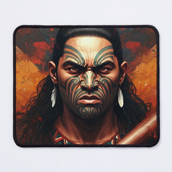 Item preview, A Maori warrior #5 designed and sold by Doug Healey .
