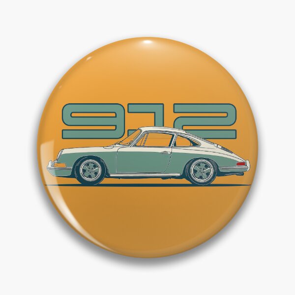 Artikelvorschau, Vintage 1075 Porsche 912 964 Abbildung entworfen und verkauft von blackdogshop.