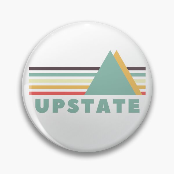 Item preview, "Upstate" Retro Mountain Stripe Design designed and sold by FindYourPath.