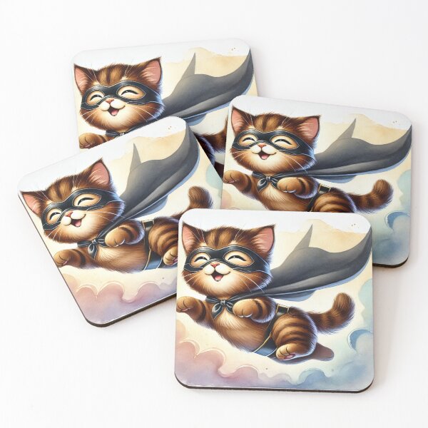 Item preview, Introducing Cherry The Magnificent Kitten Super Feline! designed and sold by NoelaniArt.