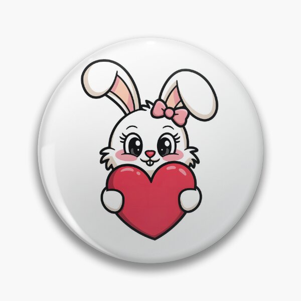 Item preview, Cute Rabbit - Valentine designed and sold by Ammar Studio.