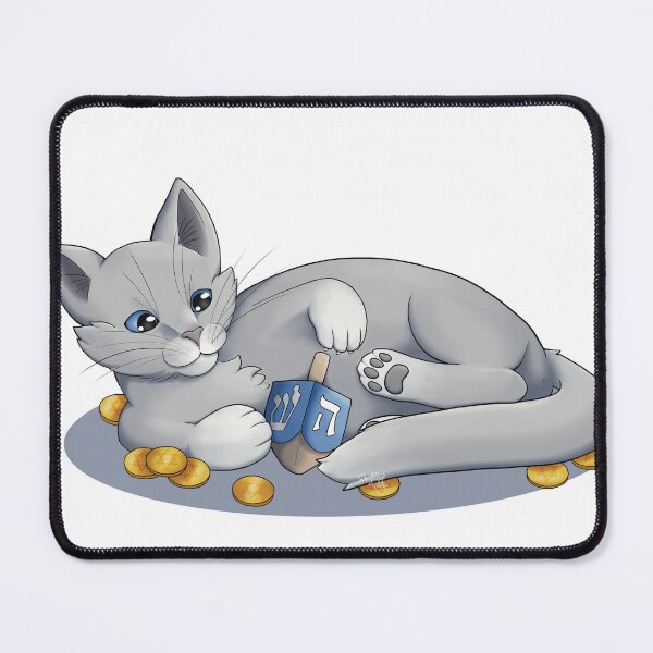 Item preview, Dreidel Kitty designed and sold by SkylilyWolf.