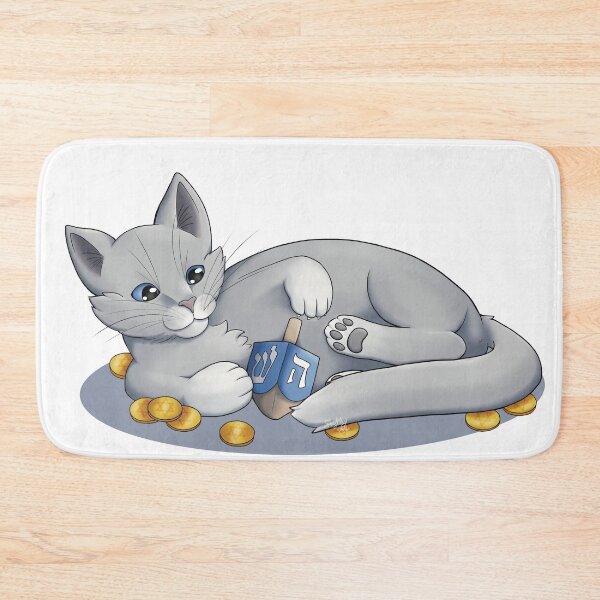 Item preview, Dreidel Kitty designed and sold by SkylilyWolf.