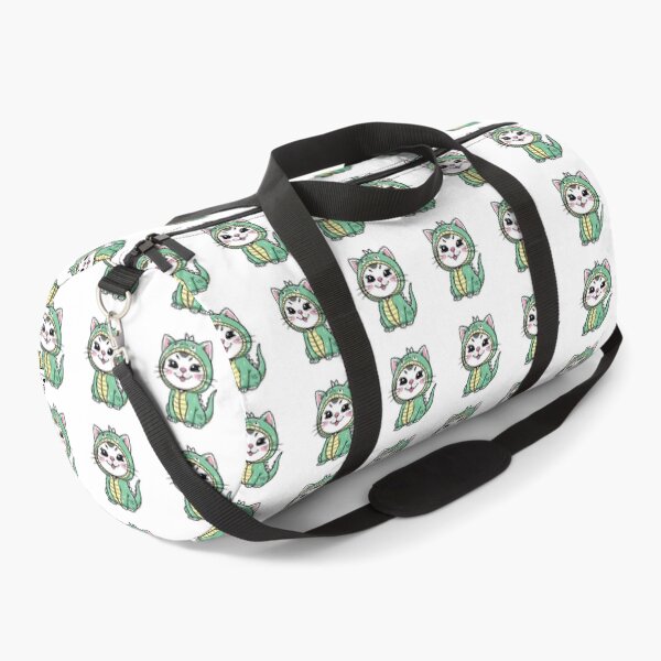 Item preview, Adorable round faced white cats with bright  disguised as a dinosaur designed and sold by Ammar Studio.