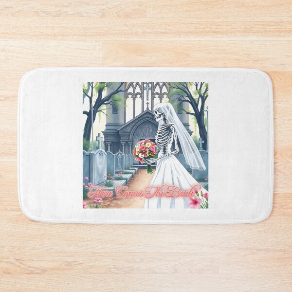 Item preview, Here Comes the Skeleton Bride designed and sold by BougieSouthern.