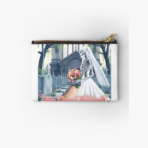 Item preview, Here Comes the Skeleton Bride designed and sold by BougieSouthern.